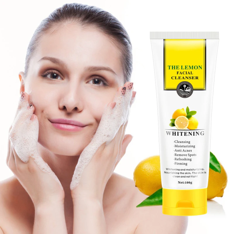 lemon water face wash