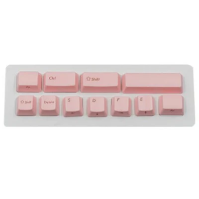 ABS подсветка машинная клавиатура Keycap OEM высота для FILCO Minila Machanical Keycap белый розовый оранжевый - Цвет: ABS keycap-pink