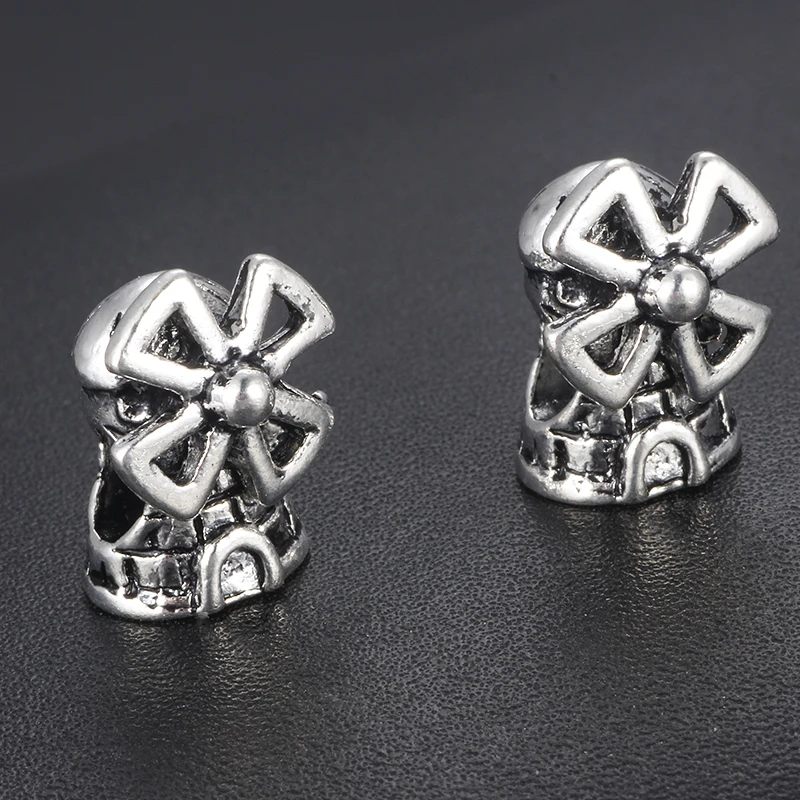 

HOMOD Fashion New Year Windmill Pendants Charms fit Brand Bracelets Necklace Engagement Accessories