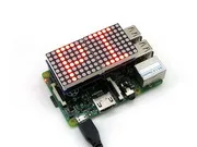 Модуль светодиодной матрицы для RPi модуль дисплея с красной точкой max7222 B +/A + max7218