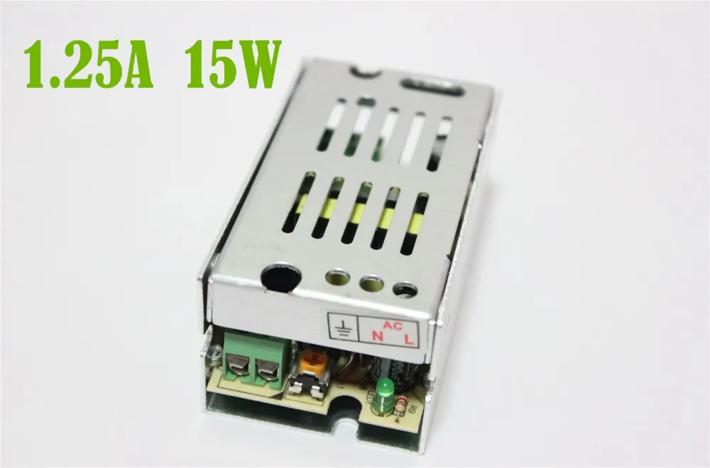 D100 DC12V 1.25A 2A 5A 10A 15A 20A 30A переключатель Питание адаптер трансформатор AC110V-240V для DC12V адаптер для Светодиодный полоски светильник