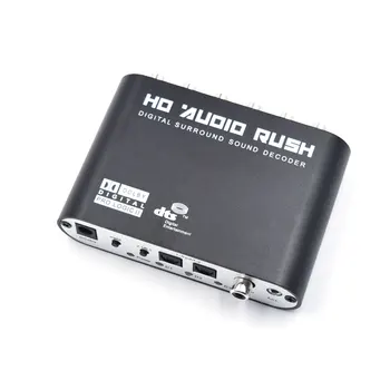 

Digital Audio Decoder RCA Adapter Digital to Analog 5.1 Stereo Audio Converter DTS AC3 Audio Decoder Amplifier