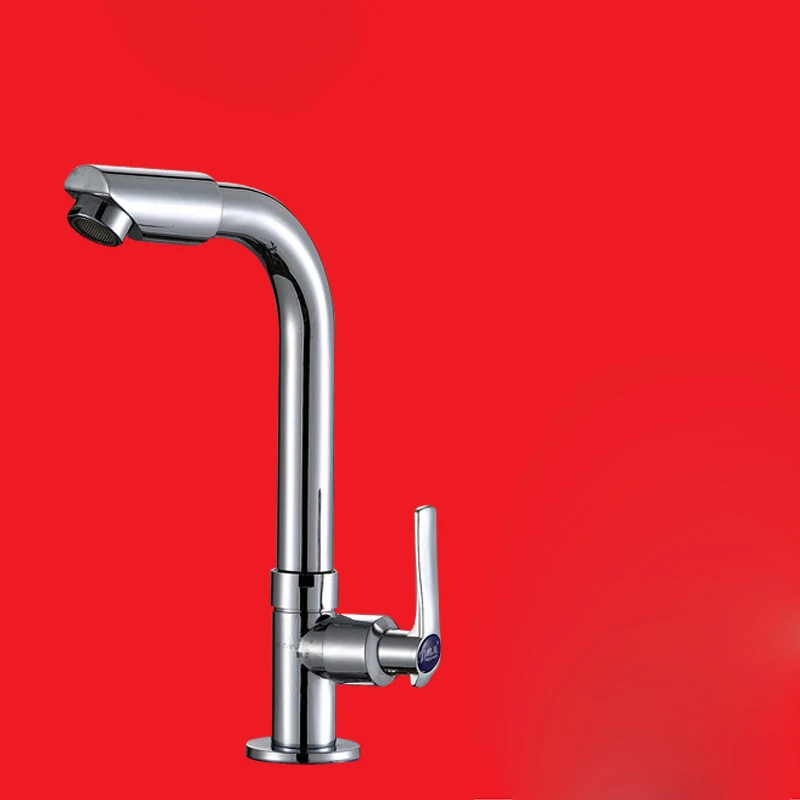 Free shipping High quality zinc alloy kitchen sink faucet with single