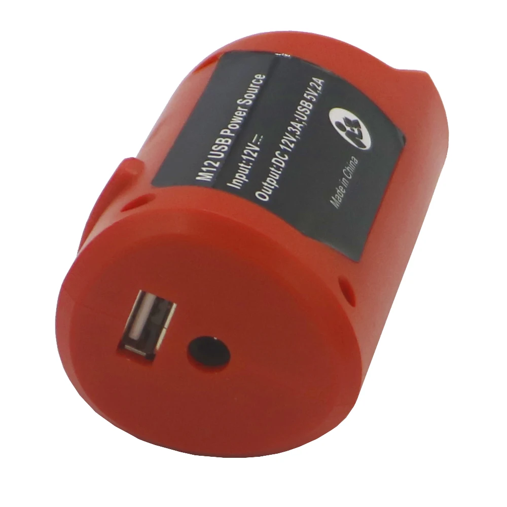 DVISI M12 12V 2000 mAh/1500 mAH литий ионная батарея + usb адаптер конвертер зарядное устройство