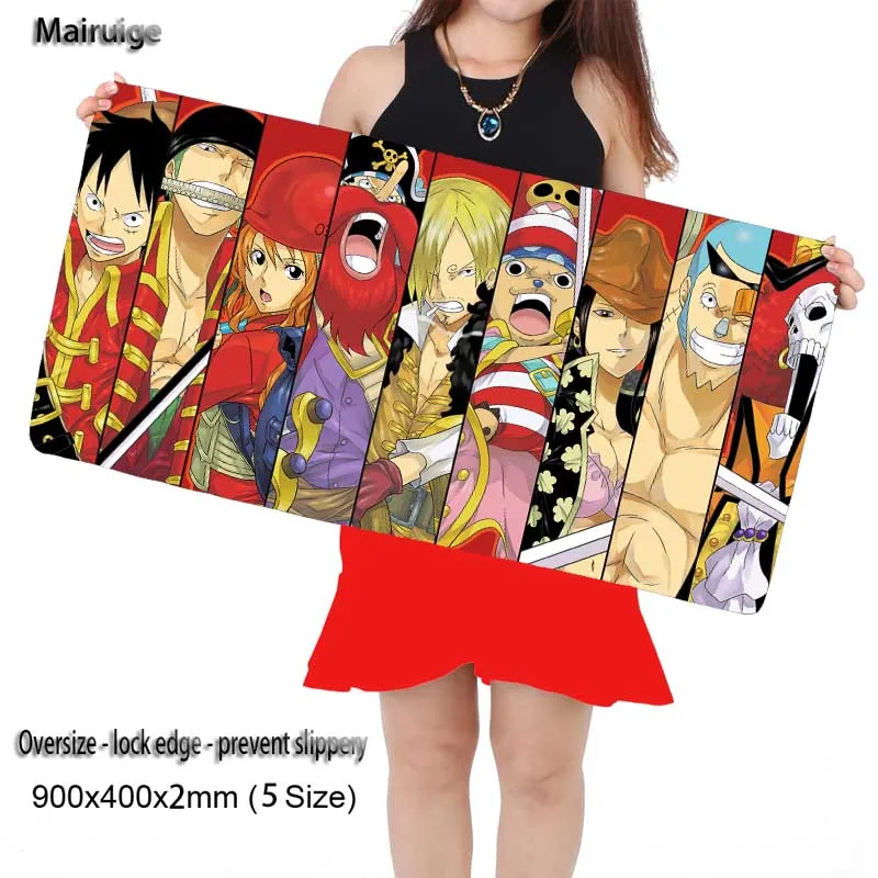 

Free Shipping One Piece Mouse Pad 900*400*2mm Speed Locking Edge Keyboards Mat Rubber Gaming Mousepad Desk Mat for Cs Go DOTA2