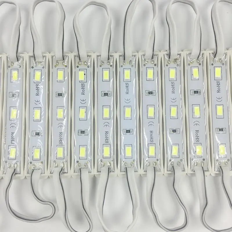 

20pcs 5630 5730 3 LED Module lighting for sign DC12V Waterproof super bright smd led modules Cool white