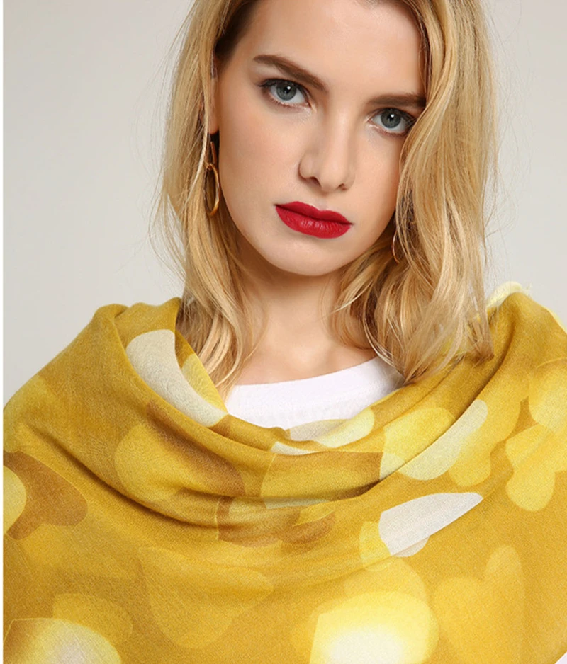 2018 новые модные любящих сердец печати весна шарф для женщин мусульманский хиджаб шарф хлопка шаль