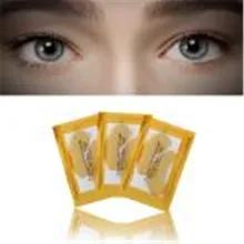 24 k золотой глаз коллаген старения морщин под кристаллами гель патч анти маска, обогатенная увлажняющим средством#1208