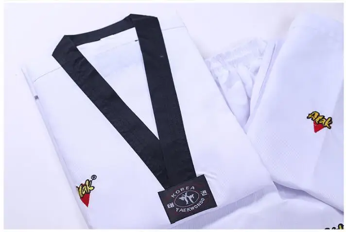 Лидер продаж, кимоно каратэ, белая детская одежда для тхэквондо, костюм кунг-фу
