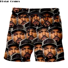 PLstar Космос лето стиль моды Шорты, льда забавные коллаж 3D принт Для Мужчин's Для женщин хип-хоп повседневное Шорты
