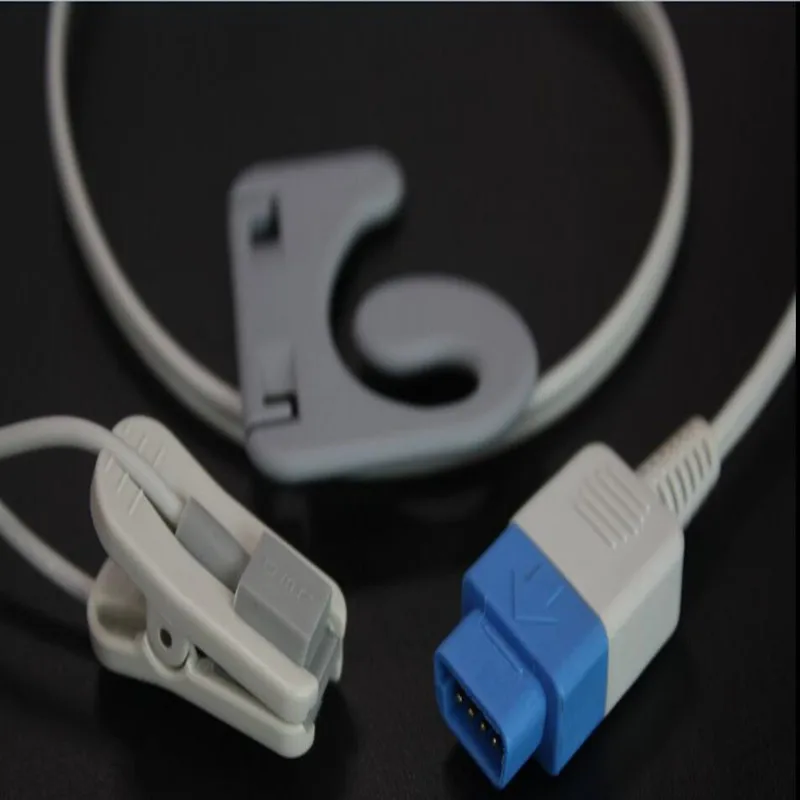 Compatibe para ge Trusignal Datexohmeda Ianimal Vet Earclip Spo2 Sensor Sensor de Sonda Oxímetro Sensor de Oxigênio Tpu1m