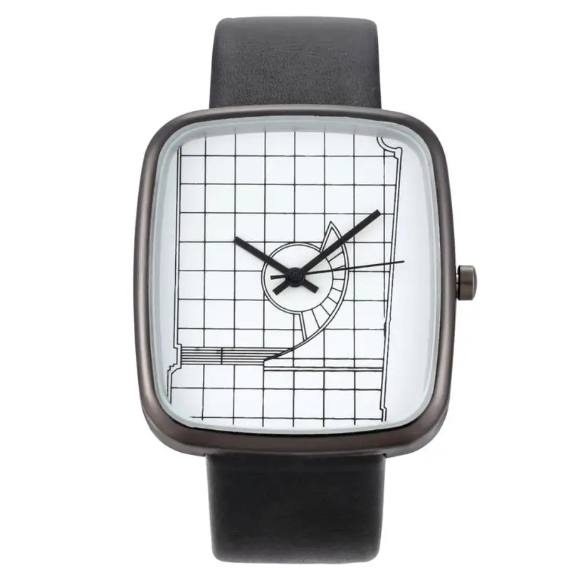Женские модные часы relogio feminino с кожаным ремешком, аналоговые кварцевые круглые наручные часы, серебряные элегантные маленькие часы-браслет F3