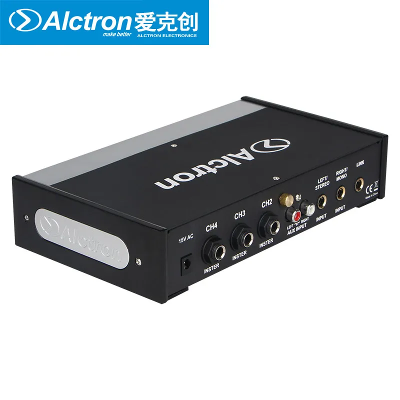 Alctron HA400 Профессиональный 4 канальный усилитель для наушников сцены церкви