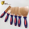 Red copper Putty Knife with rubber handles,Explosion-proof tools,Thickness 2 mm 2