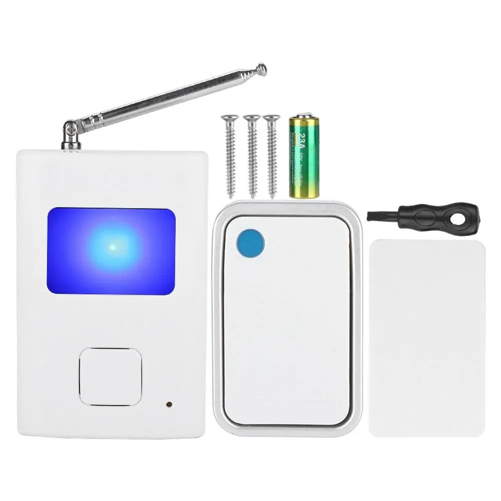 Wireless WIFI Doorbell Electronic Button Waterproof Remote Door Bell Sounds Dog Barking Doorbell Push Button Bell Transmitter-0