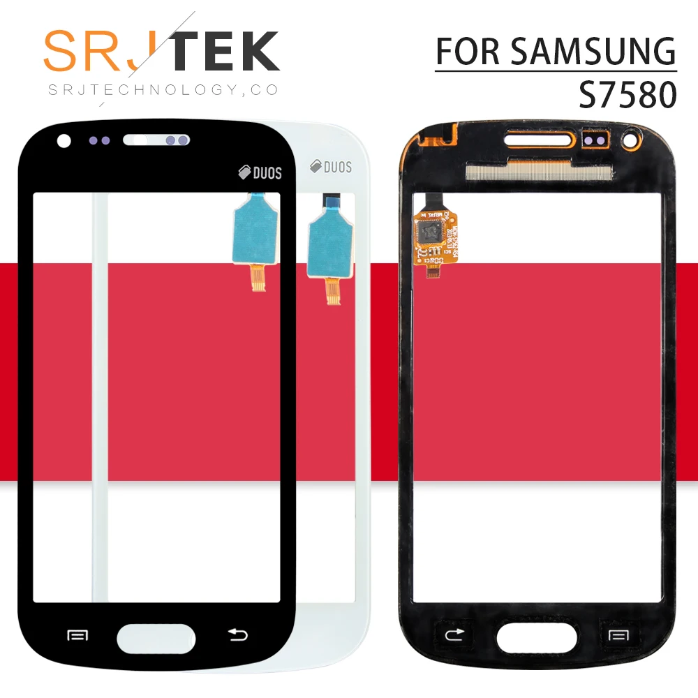 Экран для Samsung Galaxy Trend Duos 2 GT S7580 S7582 сенсорный экран дигитайзер Датчик Переднее
