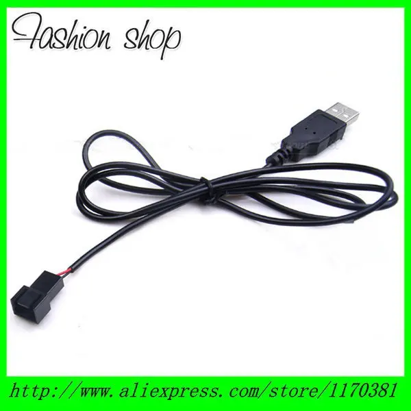 

Brand New 50CM USB 2.0 A Male to 3Pin /4Pin PWM Fan Adapter Power Cable