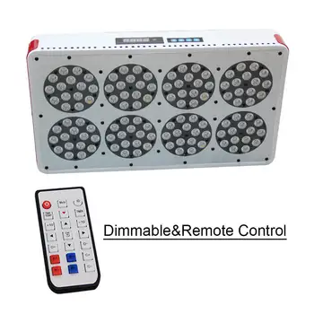Online LED Grow Light Apollo 8 Dimmable With Timer Function Full Spectrum Growing Lamps For Indoor Plants Seedlings Veg Bloom Flowers