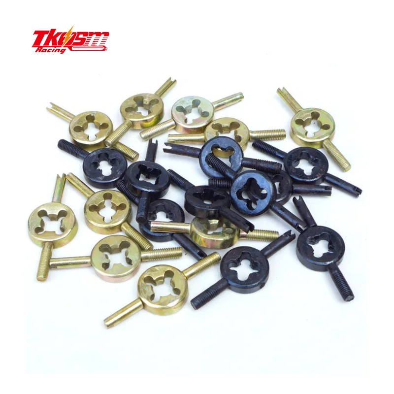TKOSM 3pcs Car Motorcycle Tyre Valve Core Wrench Removal Tool Dual-End HVAC Installation Remover Changer Repair | Автомобили и