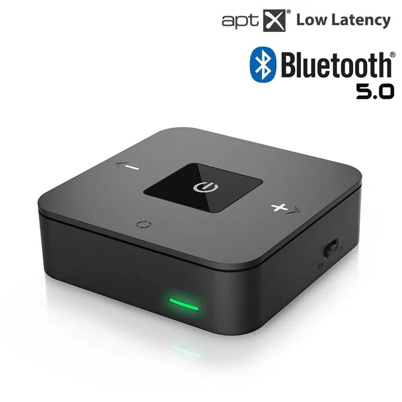 Günstige Bluetooth 5,0 Sender Empfänger Wireless 3,5mm RCA Optical Audio Adapter für Niedrige Latenz Dual Link für TV Stereoanlagen