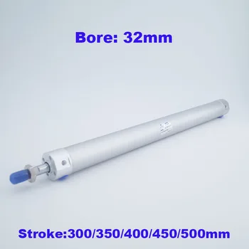 

Round cylinder 32mm bore 300/350/400/450/500mm stroke CG1BN Rubber bumper / CG1BA air cushion pneumatic telescopic cylinder