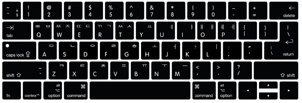 Универсальный чехол-клавиатура для MacBook Pro retina 1" 15", датский, немецкий, греческий, японский, корейский, шведский, тайский, швейцарский