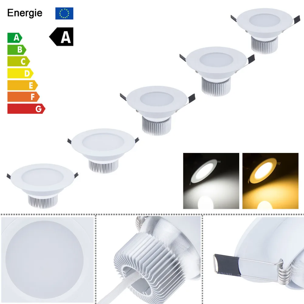 AC85 265V 9W 12W 21W Встраиваемый светодиодный светильник|lighting design led|light usblight led rgb |