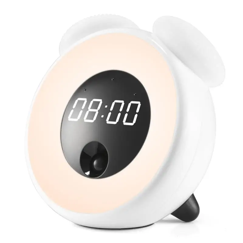 ABEDOE Smart Alarm Clock with Wake Up Light Rechargeable Motion Sensor