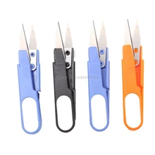 Мини Рыболовные многофункциональные портативные пластиковые ножницы леска резак рыболовные ножницы зубчатые Прямая поставка