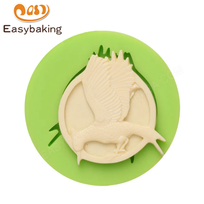 ES-0845 Bird Silicone Molds Fondant Moulds for cake decorating