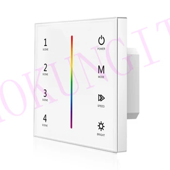 

3CH*4A 12-24VDC CV RGB Touch Panel Controller T3-1 LED Low Voltage Load Control RGB Vertical Bar Touch Panel for RGB LED strip