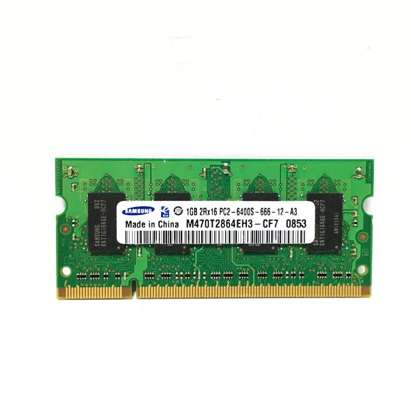 Оперативная память для ноутбука RAM 1 ГБ 2 4 8 2G 4G PC2 PC3 DDR2 DDR3 667 МГц 800 1333 Гц 1600 5300S 6400 8500