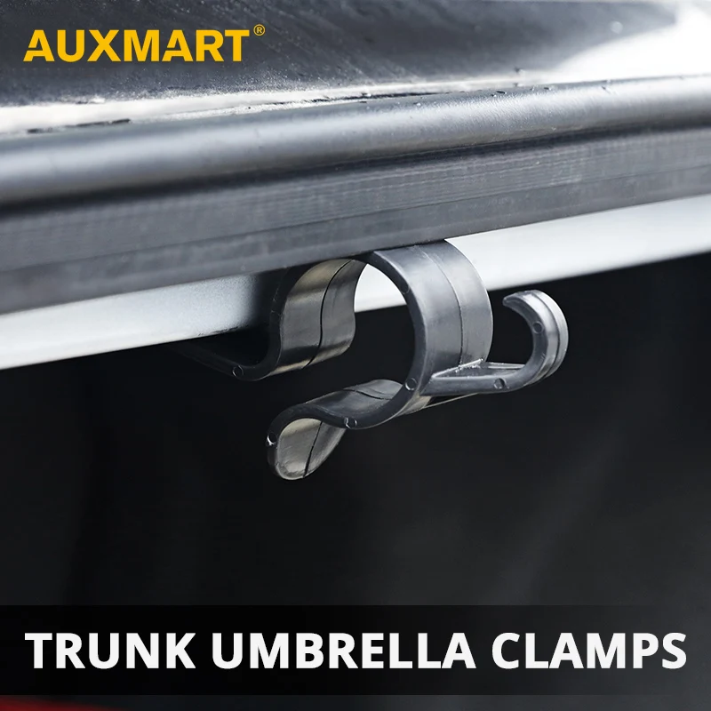 AUXMART 1 Pair Universal Interior Trunk Mounting Bracket Umbrella Holder Fastener For Umbrella Car Organizer Auto Accessories