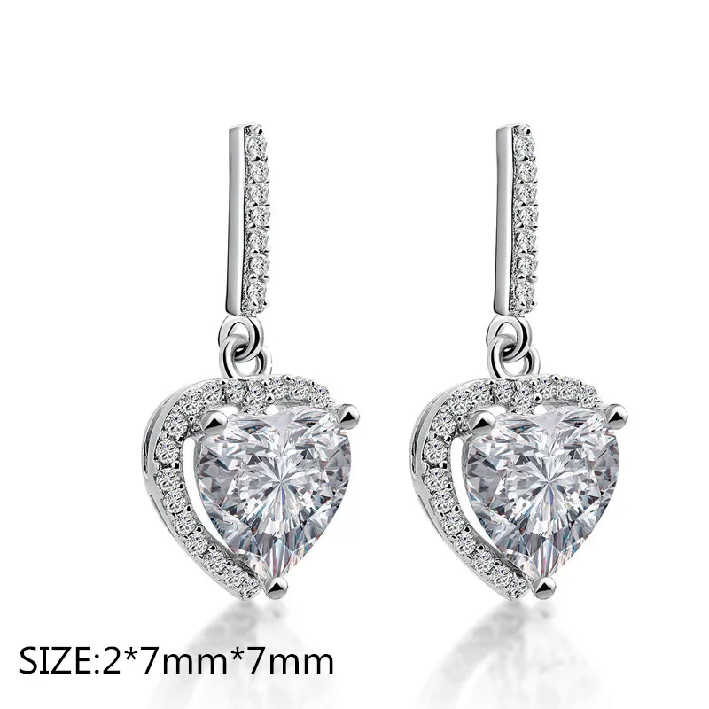 

Sona NOT FAKE Fine Jewelry Earrings S925 Sterling silver diamond Luxury Earrings boutique custom jewelry
