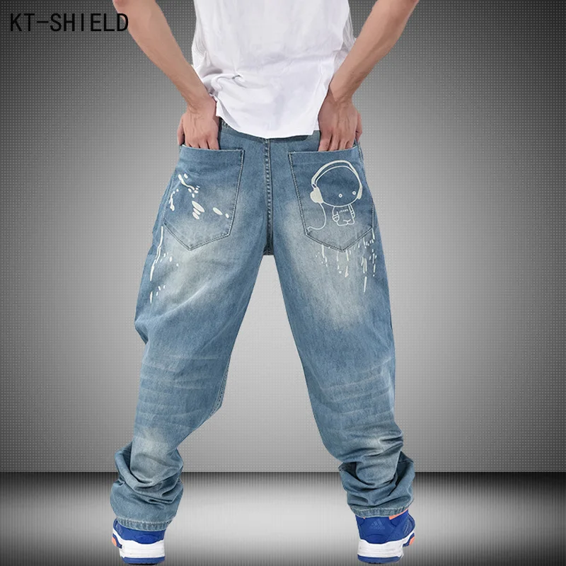 relaxed baggy jeans