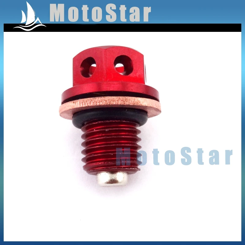 3 шт. масляная Магнитная фоторозетка для двигателя Lifan YX Zongshen Loncin питбайк