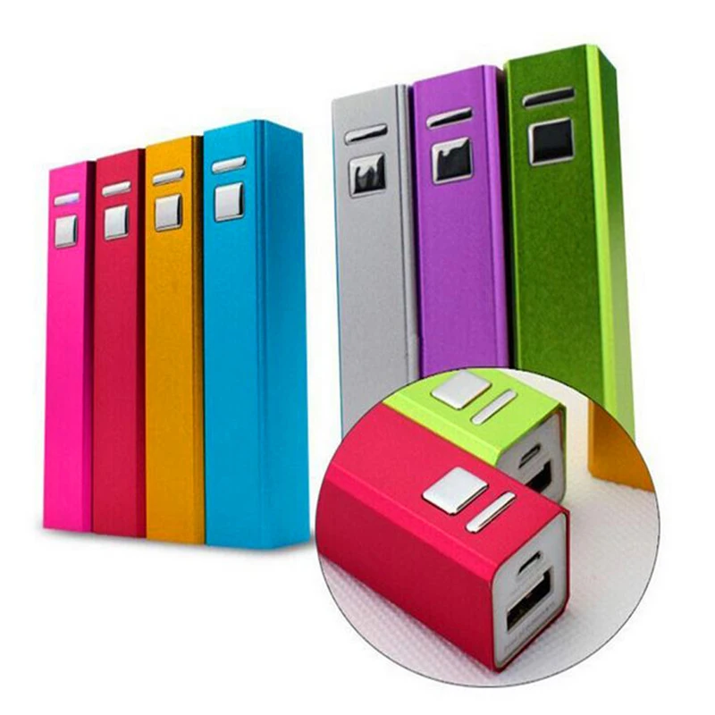 

1PC Aluminum USB 18650 Battery Charger 2600mAh Power Bank DIY Kit for iPhone 5S 6S
