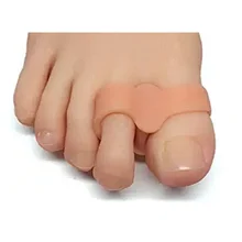 2 шт./партия силиконовый разделитель для пальцев ног, корректор вальгусной деформации большого пальца, коррекция кости, выпрямитель для пальцев ног, уход за ногами