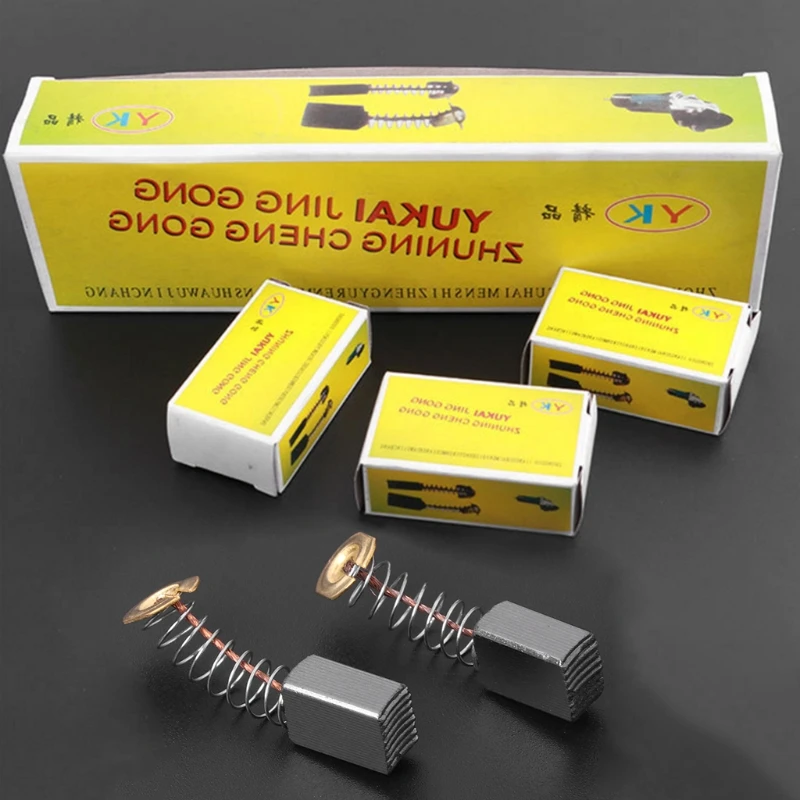 2Pcs Electric Drill Carbon Brush Spare Part For BOSCH MAKITA Electric Tool #319 2Pcs Electric Drill Carbon Brush Spare Part For BOSCH MAKITA Electric Tool #319