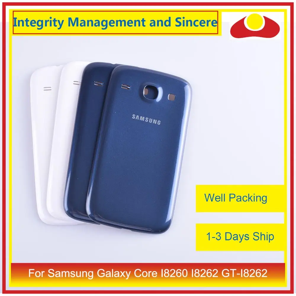 Для Samsung Galaxy Core I8260 I8262 GT корпус батарейного отсека задняя крышка корпуса|Корпусы и