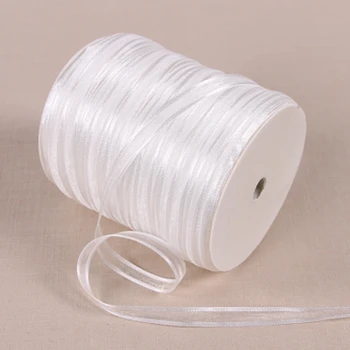 

(10 yards/lot) 3/8''(10mm) Broadside organza ribbons wholesale gift wrapping decoration ribbons 1042