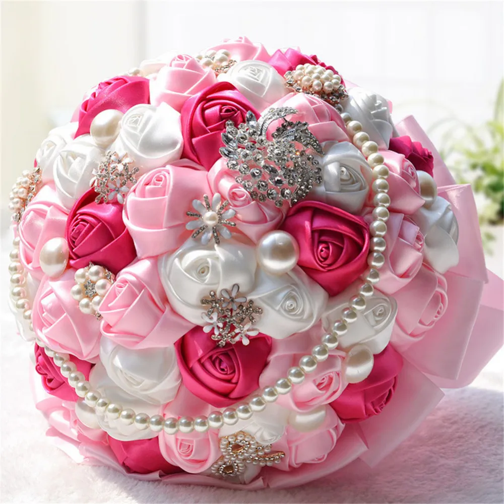 Boda Rom Ntica Novia De Mano Flores Ramos De Novia De Seda Rosas ~ Ramos De Flores Secas Para Novias Boda Rom Ntica Novia De Mano Flores Ramos De Novia De Seda Rosas ~ Ramos De Flores Secas Para Novias