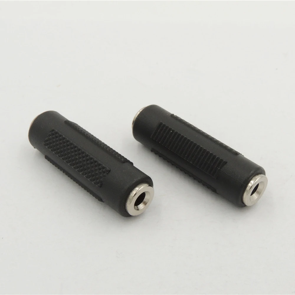 20 Pcs 3.5mm Female To 3.5 Mm Female Stereo Coupler Adapter Jack Audio