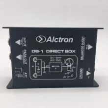 Alctron DB-1 DI Direct Box DI Box пассивная одноканальная прямая коробка преобразования HI-Z сигнала в LO-Z XLR для клавишников, басистов