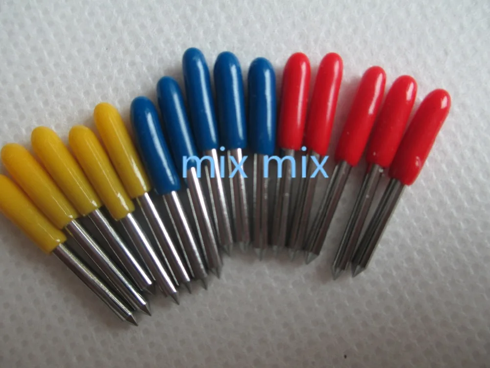 Fixmee 15 pcs Roland Cutting Plotter Vinyl Cutter Blade Knife 30 45 60 Degree GCC Liyu Rabbit Redsail Blades Fixmee 15 pcs Roland Cutting Plotter Vinyl Cutter Blade Knife 30 45 60 Degree GCC Liyu Rabbit Redsail Blades