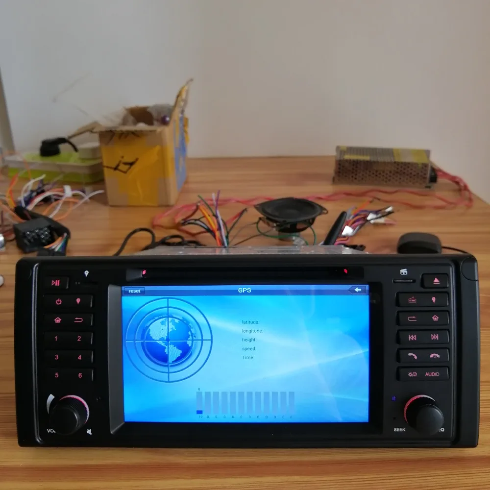 Flash Deal Newest Android 8.0 Octa Core 4G RAM 64G ROM GPS Navigation 7 " Car DVD Player for BMW E39 5er/M5 96-03 with Radio/Bluetooth/RDS 42