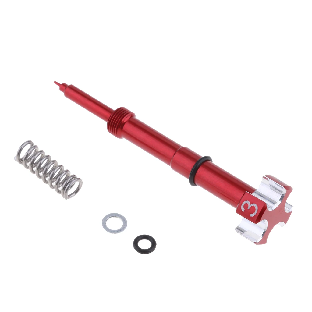 1 Set Adjustable Air Carburetor Fuel Mixture Screw For Motorcycle ATV Dirt Bikes Keihin FCR Yamaha Honda Carburetors CNC