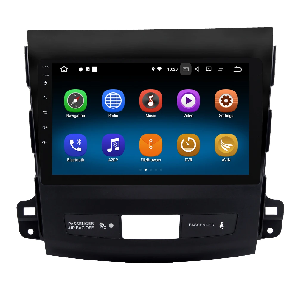 

For Mitsubishi Outlander 2007 - 2011 Android 8.1 Auto Car Radio Stereo GPS Navigation Navi Media Multimedia System PhoneLink