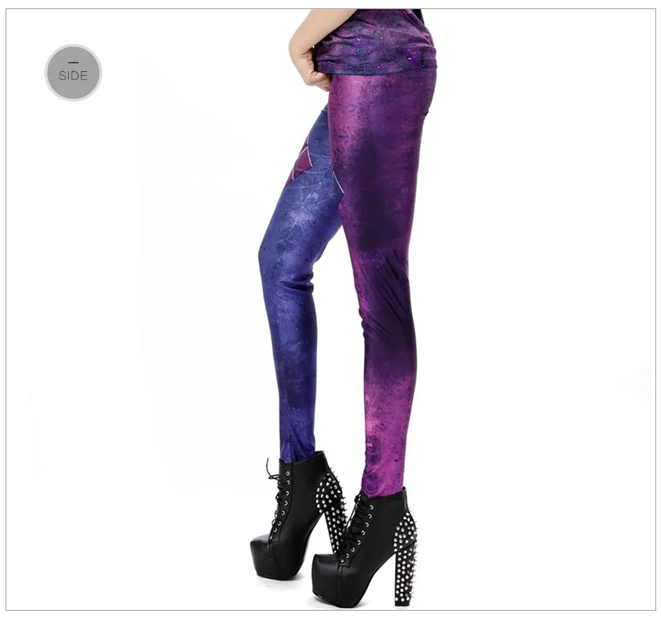 [You're My Secret] Sexy Joker Girl  Super Hero CosPlay Comic Cartoon Deadpool Classic Print leggins Women Leggings Fitness yoga pants for women