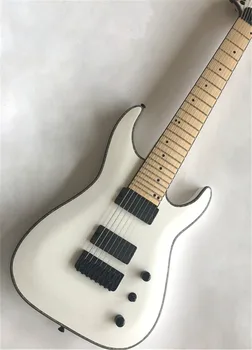 

Freight free electric guitar, 8 string guitar, black accessories, maple fingerboard, if you need other guitars, can send picture